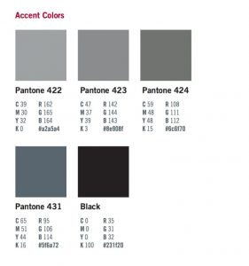 UA Accent colors